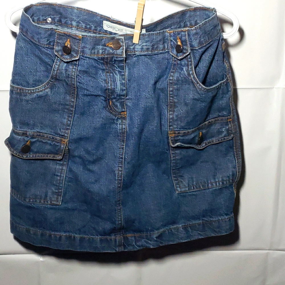 Denim Cherokee Skirt